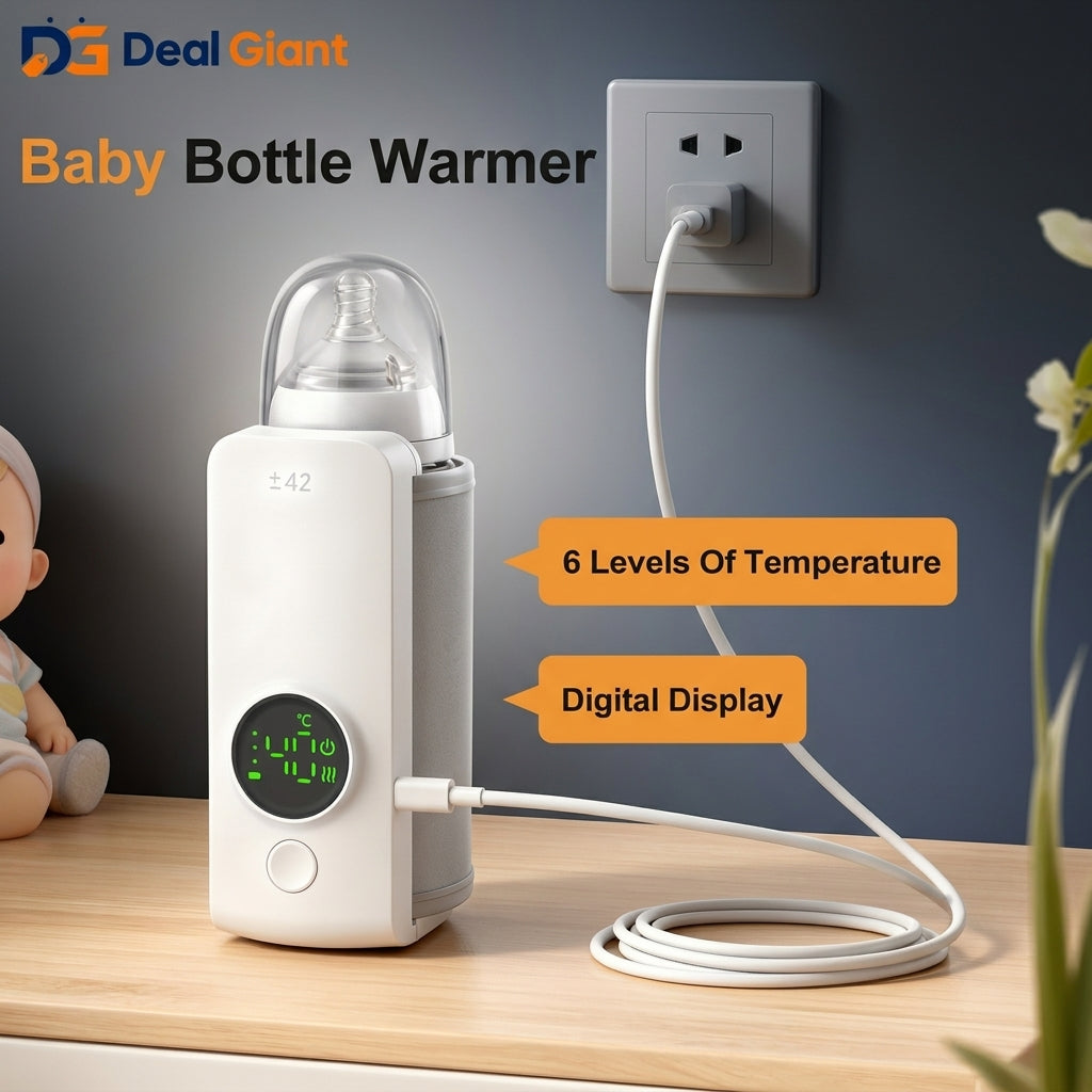 Baby Feeder Bottle Warmer – Fast, Safe & Even Heating for Happy Feeding Times
