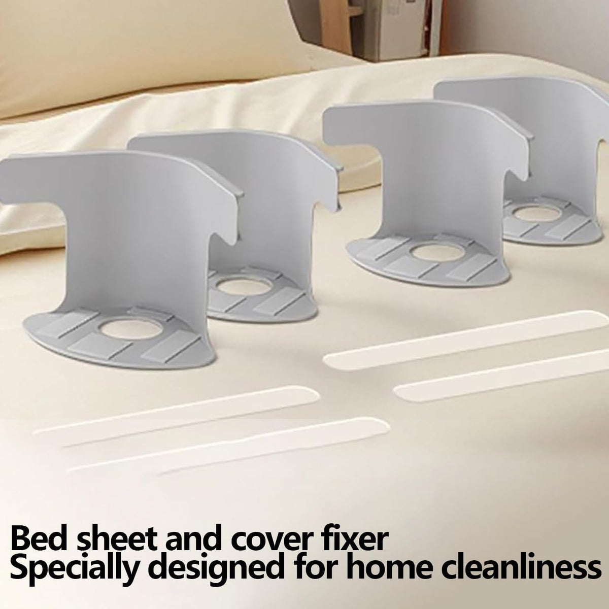 Bedsheet Gripper Set – Pack of 4