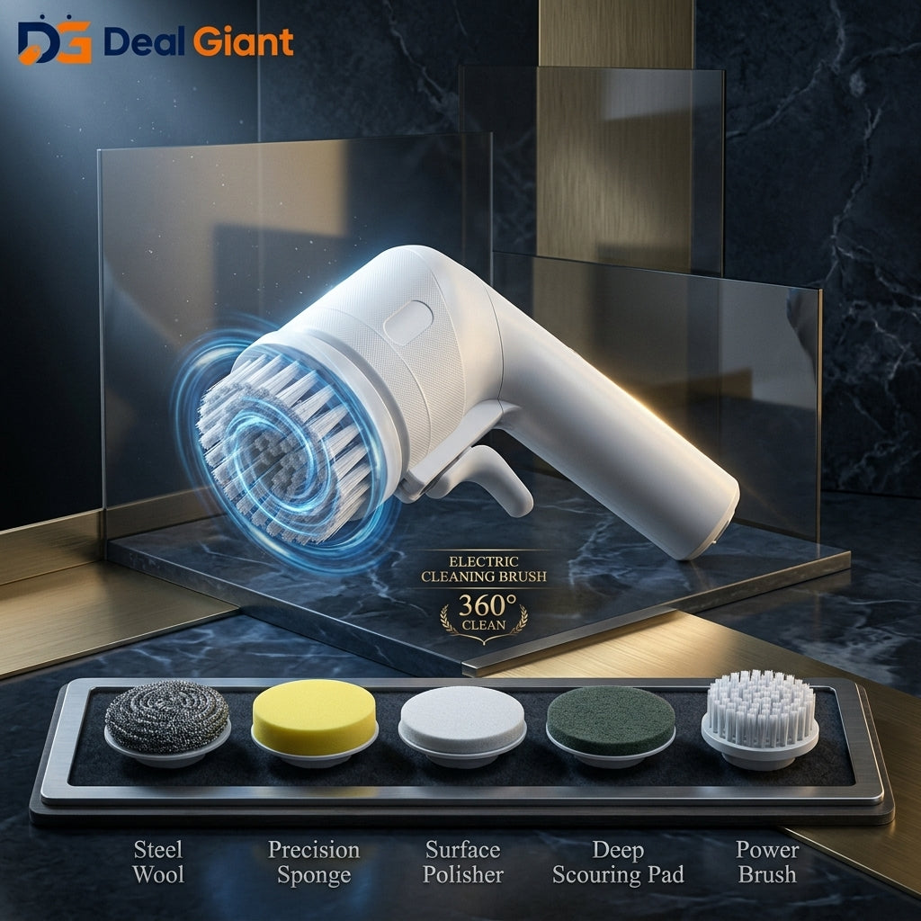 Electric Cleaning Brush – Powerful Deep Cleaning Made Effortless