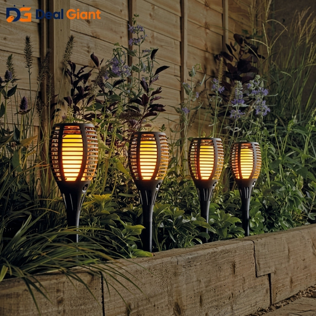 Solar Garden Light Pack – Elegant, Energy-Efficient Illumination for Gardens, Pathways & Landscapes
