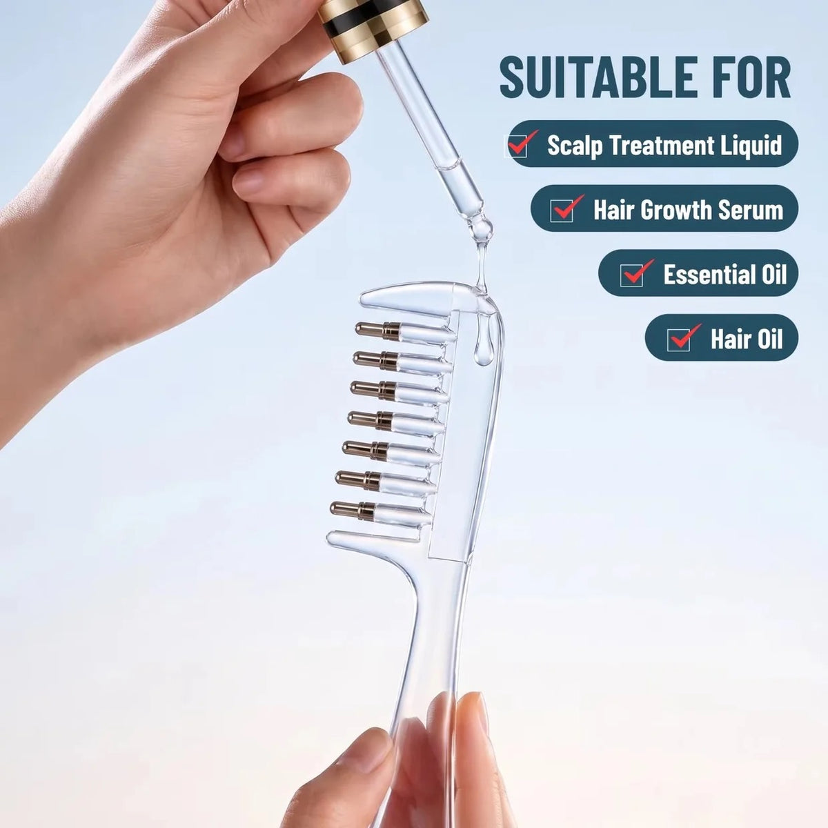 2 in 1 Scalp Massage & Hair Care Comb