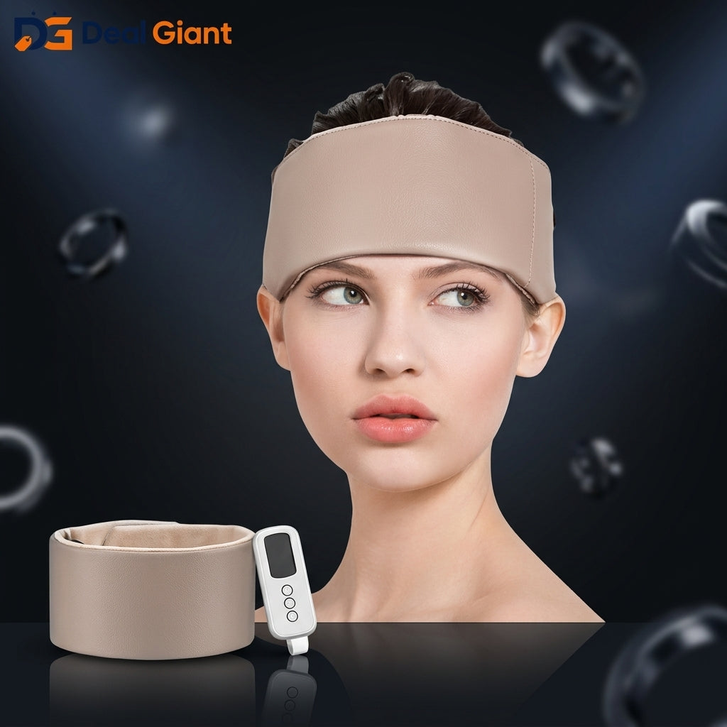 Air Pressure & Vibration Head and Scalp Massager – Ultimate Stress Relief & Deep Relaxation