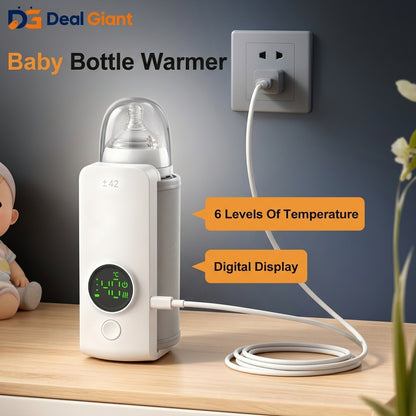 Baby Feeder Bottle Warmer – Fast, Safe & Even Heating for Happy Feeding Times