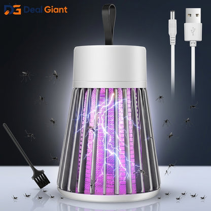 Electric Mosquito Lamp 360° | USB Mosquito Killer Lamp | Fly & Insect Trap Night Light | Deal Giant