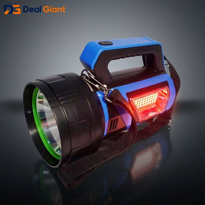 HC-776B Outdoor Lighting Hand Light Rechargeable LED Searchlight | High Power Emergency Torch Flashlight for Camping, Security, Hiking & Outdoor Use – Deal Giant