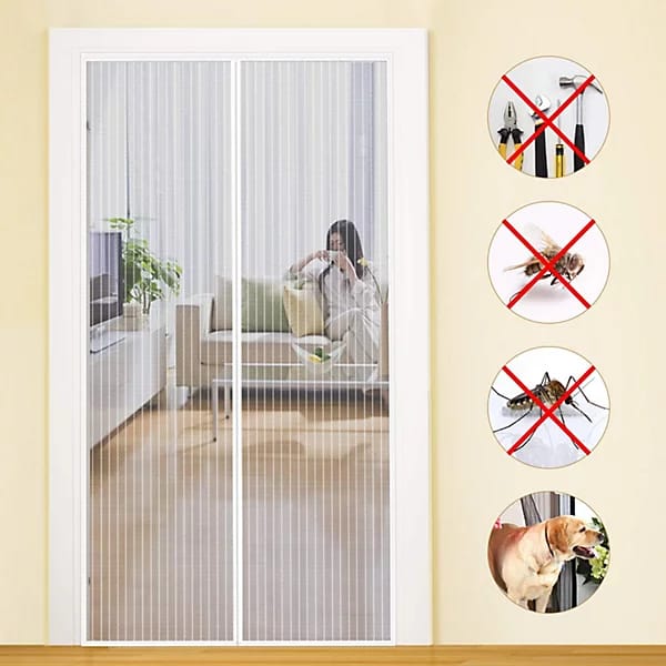 Magnetic Mosquito Net – Hassle-Free Protection for Your Home