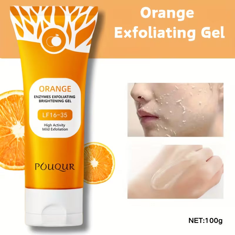 Orange Enzymes Exfoliating Gel – Brightening &amp; Smooth Skin