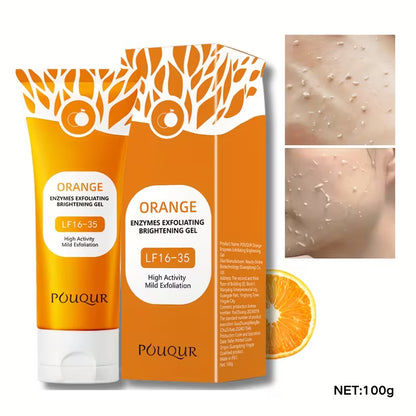 Orange Enzymes Exfoliating Gel – Brightening &amp; Smooth Skin