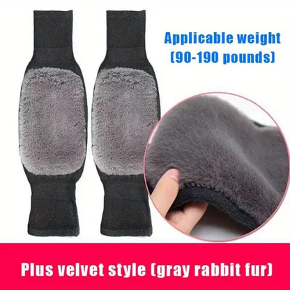 Knee Warm Thick Wool Blend Thermal Pads – Warm Relief & Support (2 Pcs)