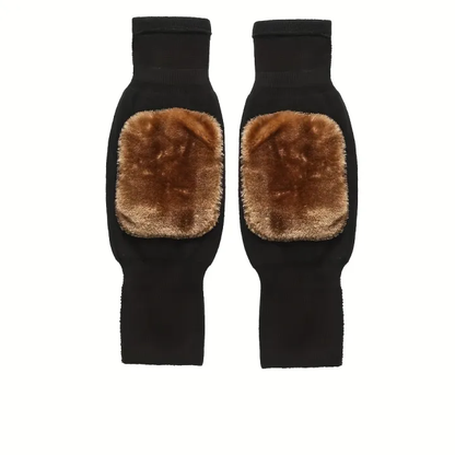 Knee Warm Thick Wool Blend Thermal Pads – Warm Relief & Support (2 Pcs)