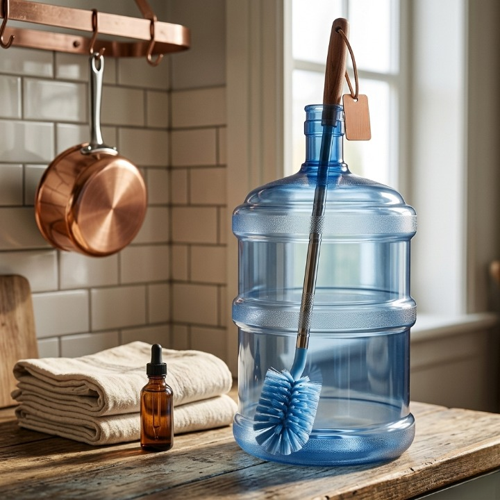 Long-Handle Water Bottle Cleaning Brush
