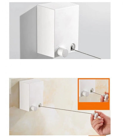 Telescopic Clothesline , Retractable Clothes Hanger Rope